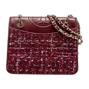 Tory Burch Tweed Shoulder Bag